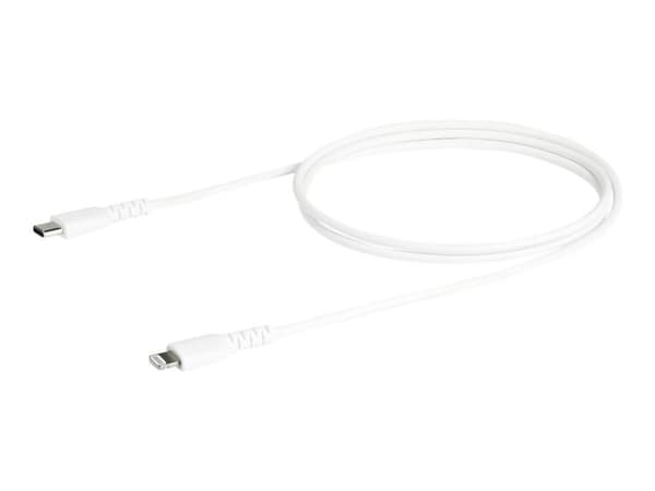 StarTech.com RUSBCLTMM1MW, 1 m, USB C, Lightning, Valkoinen, Uros, Uros