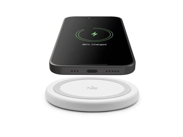 Puro Wireless Charger for Android, iPhone - White