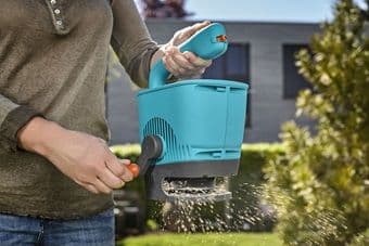 Gardena käsikäyttöinen levitin