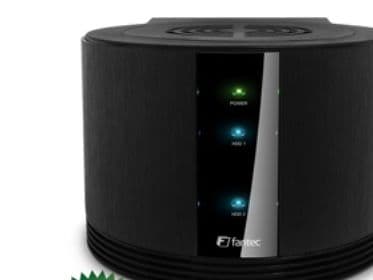FANTEC SQ-X2RU3e - Harddiskarray - 2 brønner (SATA-600) - HDD 0 - SATA 3Gb/s, USB 3.0 (ekstern)