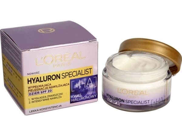 Loreal Hyaluron Specjalist Moisturizing cream smoothing wrinkles SPF20 day 50ml