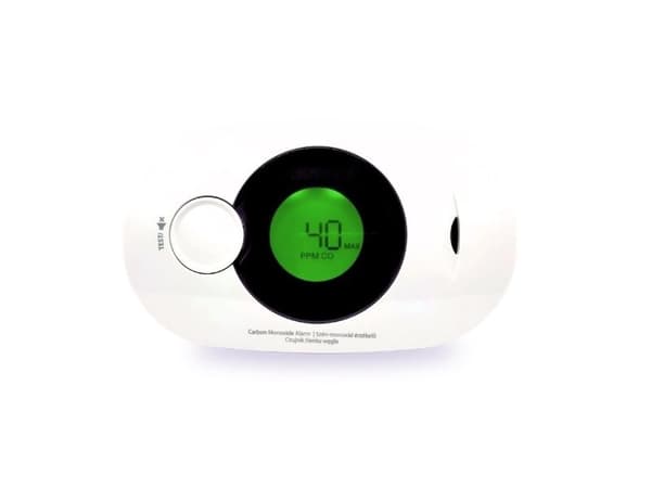 FireAngel FA3322 kolmonoxid/CO-detektor med display