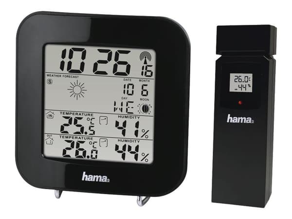 Hama EWS-200 - Værstasjon - svart