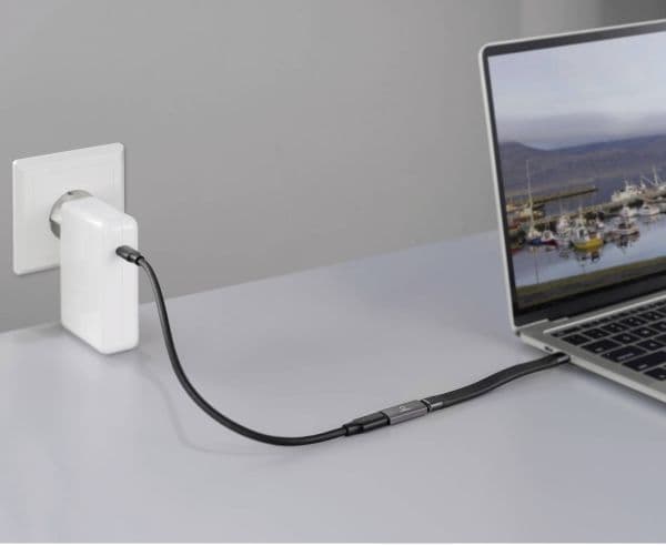 Renkforce RF-3795558, USB-C, USB-C, Grå