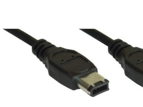 InLine FireWire M-M 5m, musta, 5 m, 6-p, 6-p, Uros/uros, 1 kpl