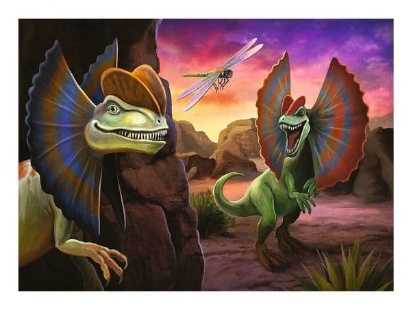 Trefl 56036, 20 stykker, Dinosaurer, 3 år