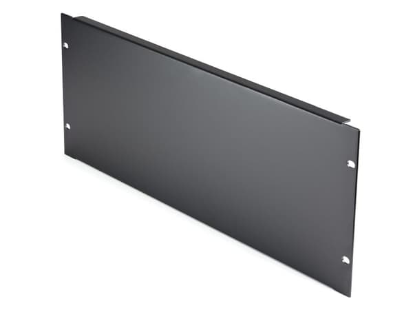 StarTech.com RKPNL4U, Tyhjä paneeli, Terästä, Musta, 1 kg