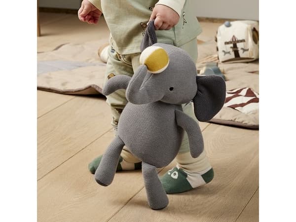 Nuuroo Fille stickad elefant
