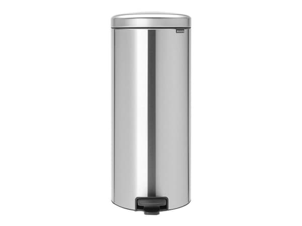 Pedalspand Brabantia 30 ltr. mat stål