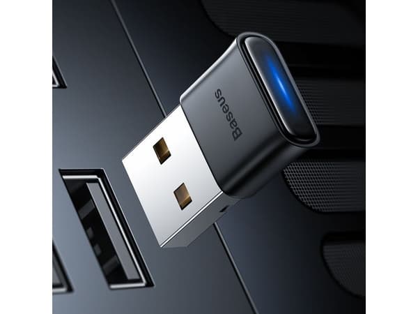 Baseus ZJBA000001, Trådlös, USB, Bluetooth, Svart