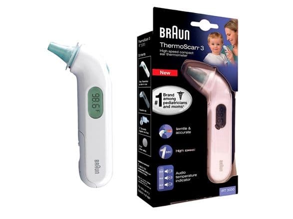 Braun ThermoScan 3 IRT 3030 - Øre Termometer