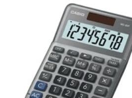 Bordkalkylator Casio MS-80F - 8 siffror