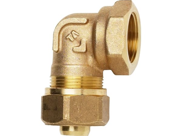TA PEX vinkel 18 mm x 3/4" hylsa