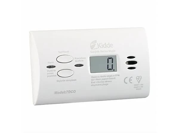 Kidde K7DCO gass-/kullmonoksidalarm med digitalt display