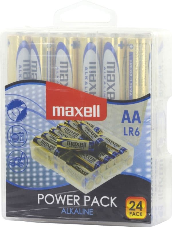 Maxell LR6 - Batteri 24 x AA-typ - alkaliskt