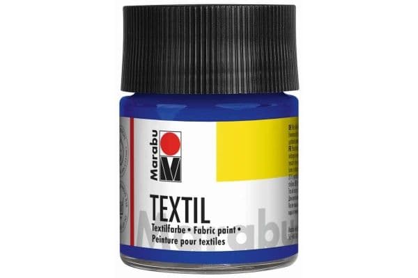Textilfärg 50 ml mörkblå 053
