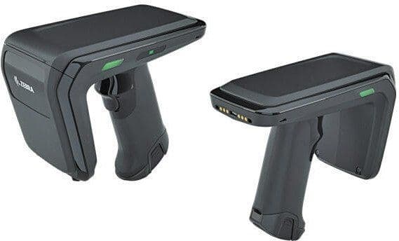 RFD40 PREM+ SLED STD CIRCULAR PERP POLAR ANT UHF RFID BT GUN SE4100