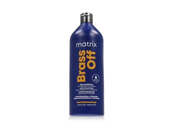 MATRIX Brass Off Colour Protecting Blue toning conditioner til lysnet brunt hår