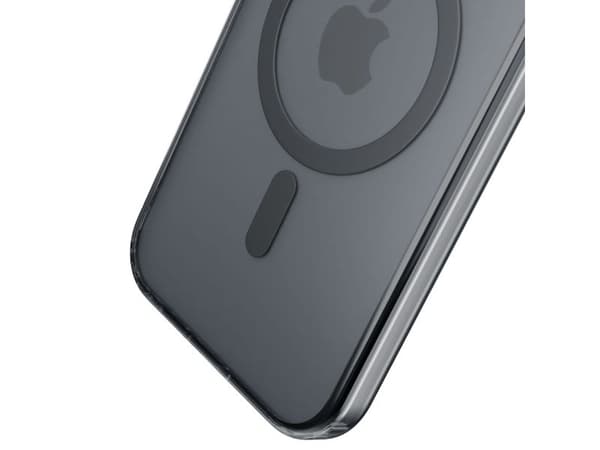3MK Frosty MagCase-etuiet svart til Apple iPhone 16