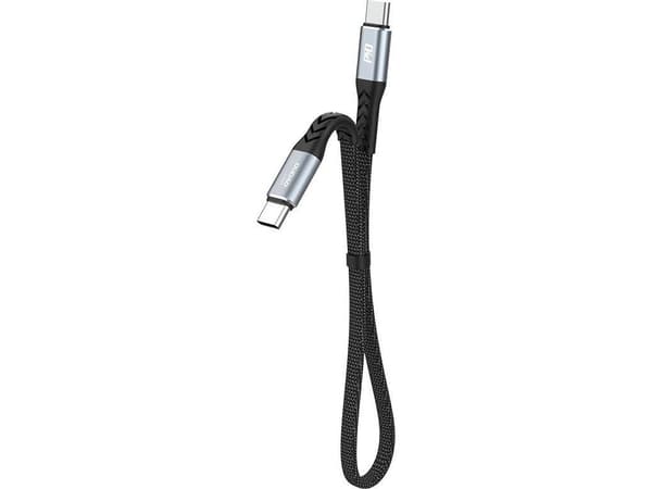 Dudao L10C USB-C til USB-C PD-kabel 100W 5A 0,23 m - svart