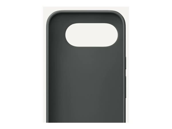 Google - Bakdeksel til mobiltelefon - silikon, polykarbonatskall - obsidian - for Pixel 10a