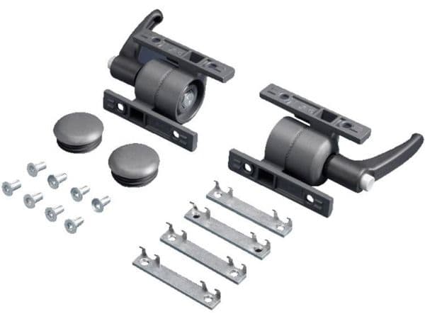 Rittal CP 6005.500, Zink, Svart, Grå, 1 styck