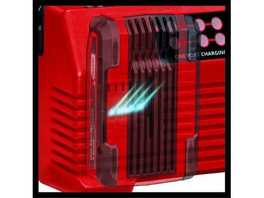 Einhell X-Quattrocharger, Batteriladdare, Einhell, Svart, Röd, AC, 18 V, 4 A