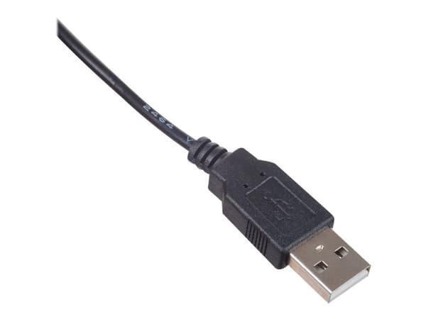 Akyga AK-DC-04 – USB-/virtajohdin – USB (uros) – DC-liitin 5,5 x 2,5 mm (uros) – 80 cm – musta