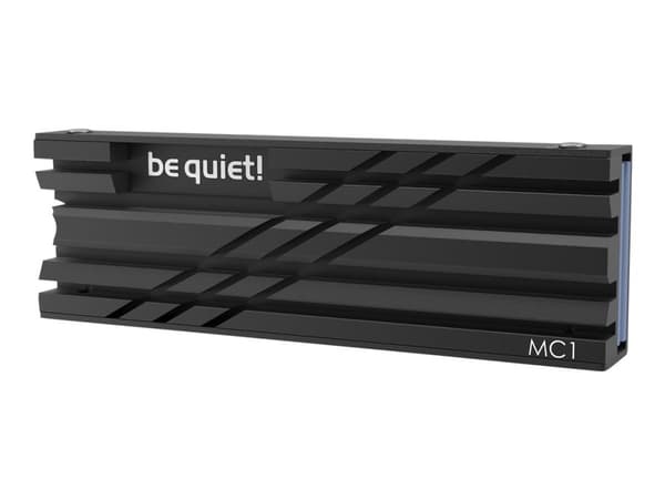be quiet! MC1 - Fasttilstands-drevvarmelegeme - svart