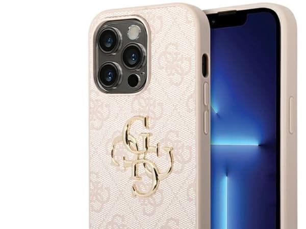 GUESS , Etui, Apple, Apple iPhone 15 Pro Max, 17 cm (6.7"), Rosa