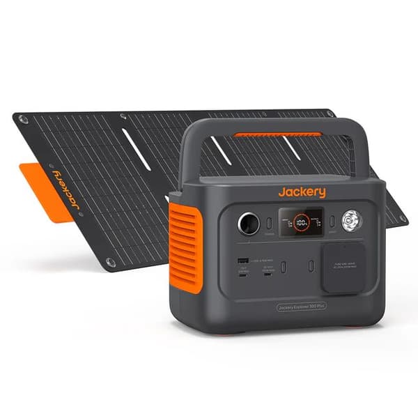 Jackery bærbar strømdel - Explorer 300 Plus + 40W Mini