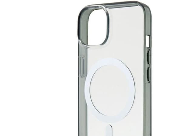 BMW sølvring MagSafe iPhone 15-deksel - klar