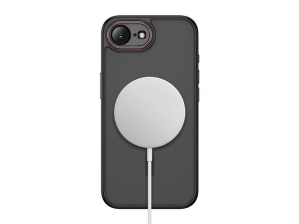 TECH-PROTECT MAGCAM MAGSAFE iPhone 16E/17E svart/röd