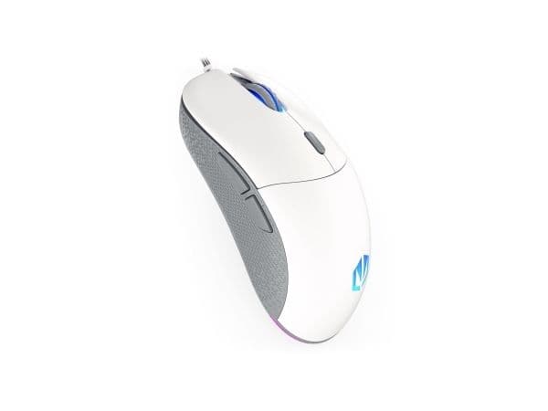 Endorfy GEM Plus Onyx - Mus - optisk - 6 knapper - kablet - USB-A - hvit - løsvekt