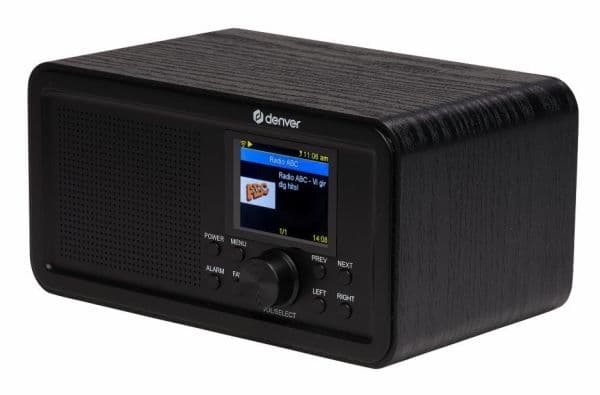 Denver DIR-200, Personal, DAB+, FM, 2 W, LCD, 6,1 cm (2.4"), 3,5 mm