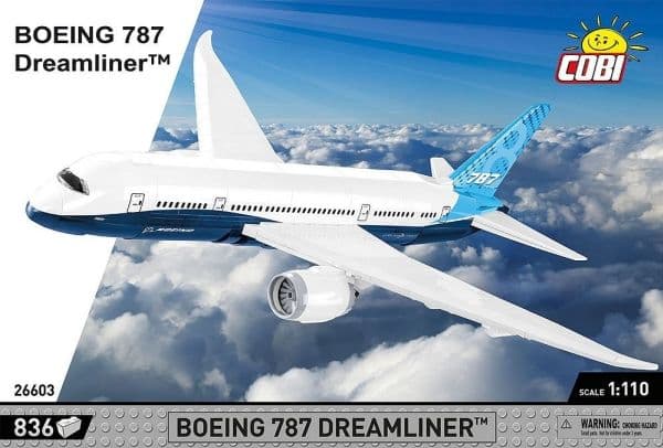 COBI 26603 Boeing 787 Dreamliner 836 pads