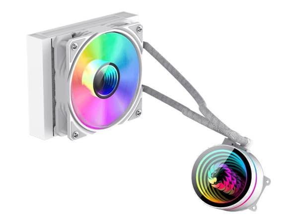 Gamemax | CPU Liquid cooler | ICEBURG 120 | White