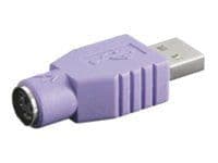 Microconnect USBA-M/PS2-F, USB A, PS2, Violetti