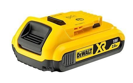 DEWALT 18 V XR-batteri, 2,0 Ah