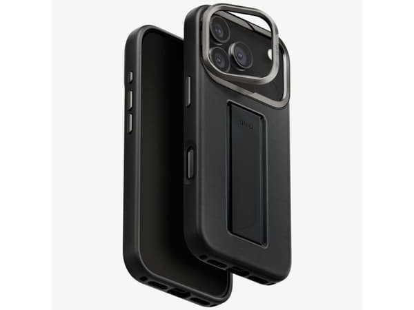 Uniq Heldro Pro Magclick laddningsfodral till iPhone 17 Pro - svart