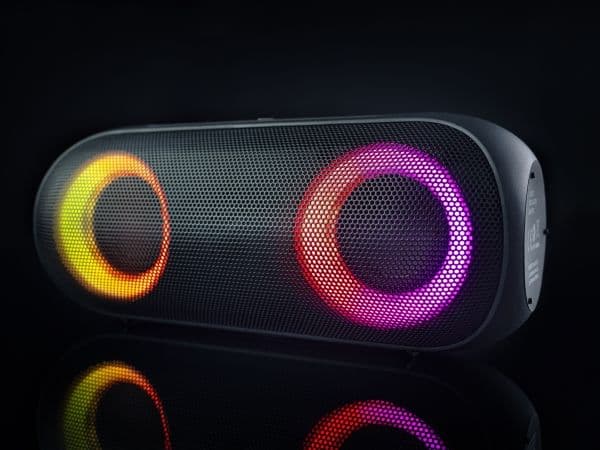 Audictus-kaiutin BLUETOOTH AUDICTUS AURORA PRO 20W RGB MUSTA
