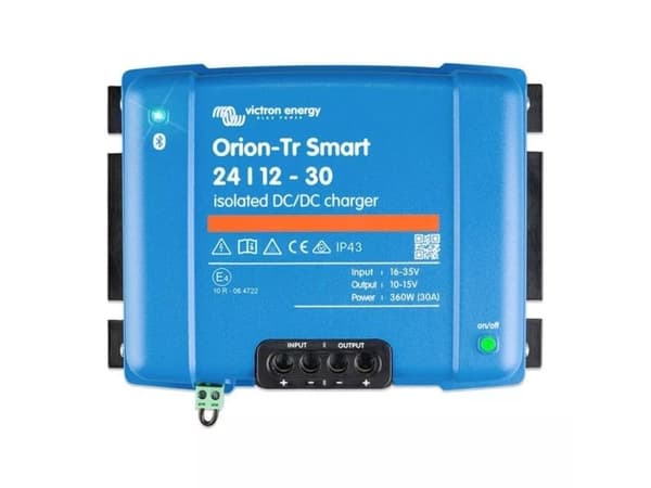 Orion-Tr Smart 24/12-30A isolert DC-DC-lader