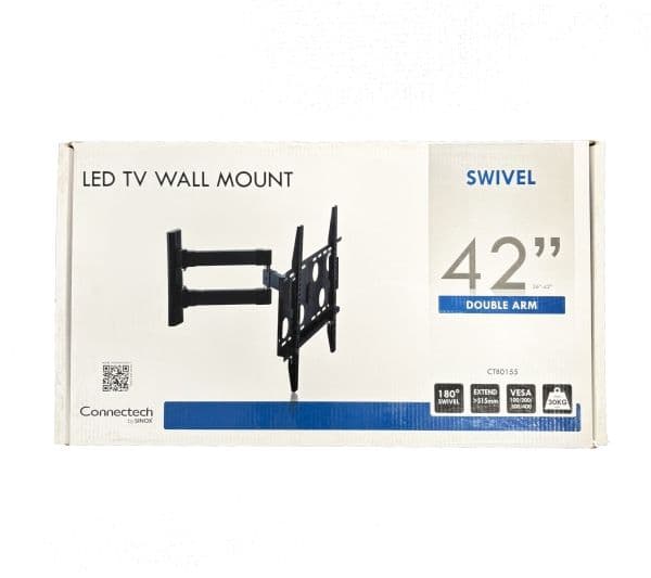 Connectech CTB0155 - Väggmontering för LCD- /plasmapanel - svart - skärmstorlek: 27"-42"