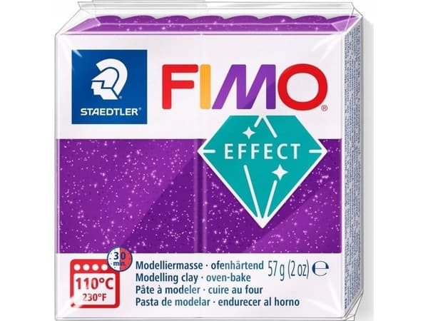 Fimo modellmasse Effect 57 g Galaxy lilla (detaljpakke)