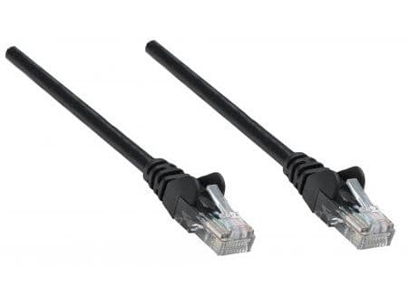 Intellinet 739009, 1,5 m, Cat5e, SF/UTP (S-FTP), RJ-45, RJ-45, Sort