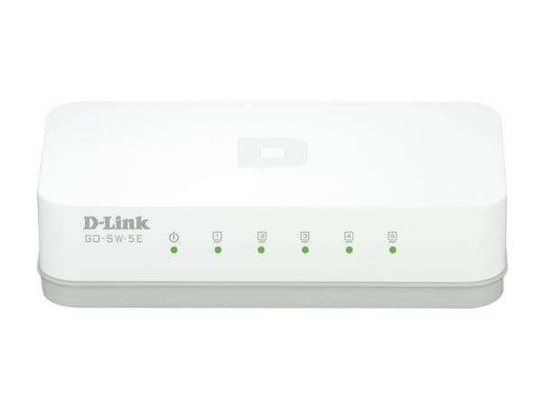 D-Link GO-SW-5E/E, Hallitsematon, Fast Ethernet (10/100), Täysin kaksipuolinen