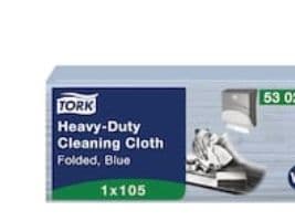 Pyyheliina Tork Premium Heavy-Duty, sininen