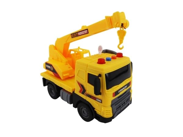 Impulse Toys kranbil m/lys og lyd 1:20