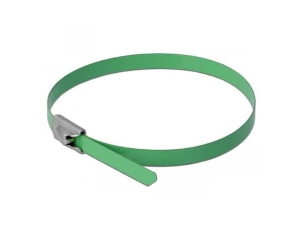 Delock - Kabelsamlare - 20 cm - grön (paket om 10)