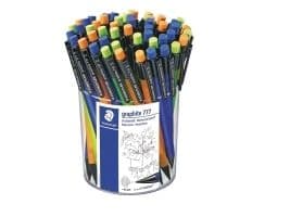 Staedtler grafiittikynä, 0,5 mm, 50 kpl, 3 väriä